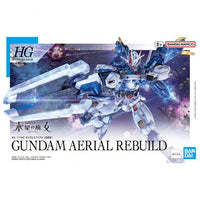 HGTWFM Gundam Aerial Rebuild (1/144 Scale) Plastic Gundam Model Kit