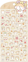 Nekoni Hamster Flat Stickers