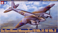 De Havilland Mosquito FB Mk.VI/NFMk.II (1/48 Scale) Plastic Aircraft Model Kit