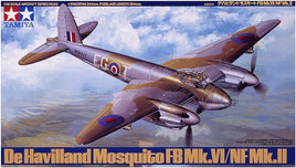 De Havilland Mosquito FB Mk.VI/NFMk.II (1/48 Scale) Plastic Aircraft Model Kit