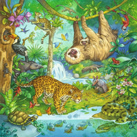 Jungle Fun (3x49 Piece) Puzzle