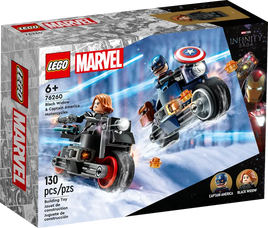 LEGO Marvel Black Widow & Captain America Motorcycles