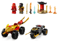 LEGO Ninjago: Kai and Ras's Car and Bike Battle