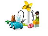 LEGO Duplo Wind Turbine and Electric Car