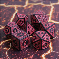 Magic Flame Polyhedral Dice Set (7)