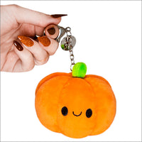 Micro Squishable Pumpkin Keychain