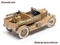 Model T 1917 LCP with Vickers MG-WWI ANZAC Car (1/35 Scale ) Plastic Military Model Kit