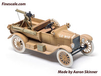 Model T 1917 LCP with Vickers MG-WWI ANZAC Car (1/35 Scale ) Plastic Military Model Kit