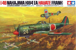 Nakajima Ki-84 Hayate Frank (1/48 Scale) Plastic Aircraft Model Kit