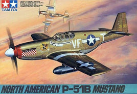 North American P-51B Mustang (1/48 Scale) Plastic Aircraft Model Kit