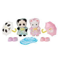 Calico Critters Nursery Friends- Rainy Day Duo