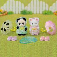 Calico Critters Nursery Friends- Rainy Day Duo