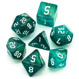 Ocean Elemental Polyhedral Dice Set (7)