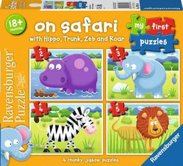 My First Puzzle: On Safari 2/3/4/5 Progressive Puzzle