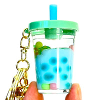 Pastel Boba Floaty Keycharm