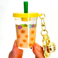 Pastel Boba Floaty Keycharm