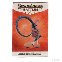 Pathfinder RPG Deep Cuts: Adult Underworld Dragon Preprimed Miniature