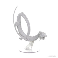 Pathfinder RPG Deep Cuts: Adult Underworld Dragon Preprimed Miniature