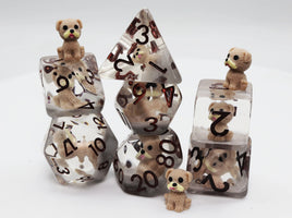 Inclusion Dice- Hazel the Good Doggo Polyhedral Dice Set (7)