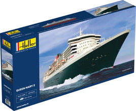 Queen Mary 2 Transatlantic Ocean Liner (1/600 Scale) Plastic Ship Model Kit