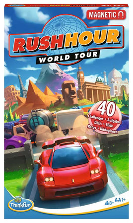 Rush Hour World Tour Magnetic Travel Game