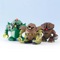 BB Gogg & Acguy & Zock Plastic Gundam Model Set