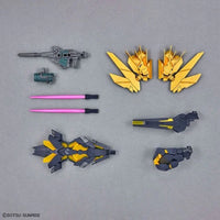 SD Cross Silhouette Unicorn Gundam 02 Banshee (Destroy Mode) & Banshee Norn Parts Plastic Gundam Model Kit