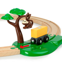 Safari Railway Wooden Train Set