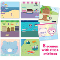 Sticker It Up! Animal Town Reusable Sticker Activity Book