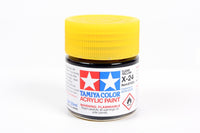 Tamiya Color X-24 Clear Yellow Gloss Acrylic Paint 23mL