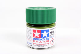 Tamiya Color XF-5 Flat Green Flat Acrylic Paint 23mL