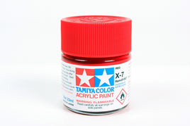 Tamiya Color X-7 Red Gloss Acrylic Paint 23ml