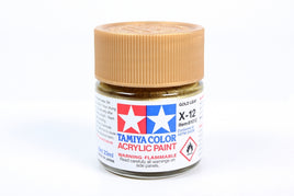 Tamiya Color X-12 Gold Leaf Acrylic Paint 23mL