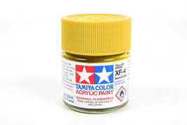 Tamiya Color XF-4 Yellow Green Flat Acrylic Paint 23mL