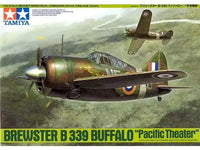 Brewster B-339 Buffalo Pacific Theater (1/48 Scale) Plastic Aircraft Model Kit