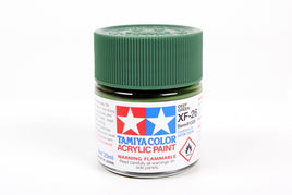 Tamiya Color XF-26 Deep Green Flat Acrylic Paint 23mL