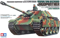 German Tank Destroyer Jagdpanther Late Version (1/35 Scale) Plastic Military Model Kit