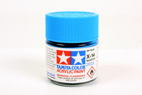 Tamiya Color X-14 Sky Blue Gloss Acrylic Paint 23mL