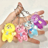 Teddy Bear Floaty Key Charm