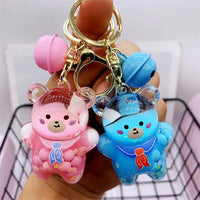 Teddy Bear Floaty Key Charm