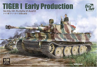 Tiger I Early Production (1/35 Scale) Plastic Armor Model Kit