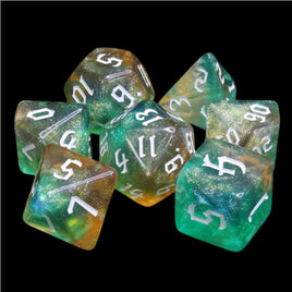 Tranquil World Polyhedral Dice Set (7)