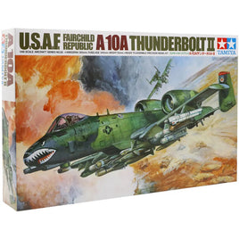 U.S.A.F Fairchild Republic A-10 Thunderbolt II (1/48 Scale) Plastic Aircraft Model Kit