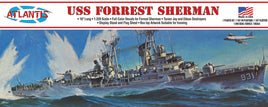 USS Forrest Sherman (1/320 Scale) Plastic Boat Model Kit