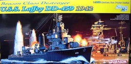 1942 Benson Class Destroyer U.S.S. Lafferty DD-459 (1/350 Scale) Plastic Boat Model Kit