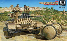 Valentine Mk.III (1/35 Scale) Plastic Military Model Kit