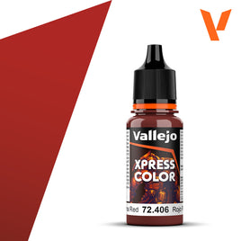 Xpress Color Plasma Red Acrylic Paint 18mL