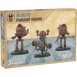 Fallout: Wasteland Warfare- Robots Starlight Theatre Staff Minifigures