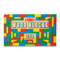 200 Piece Wood Blocks Set