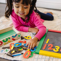 Wooden Magnetic Numbers